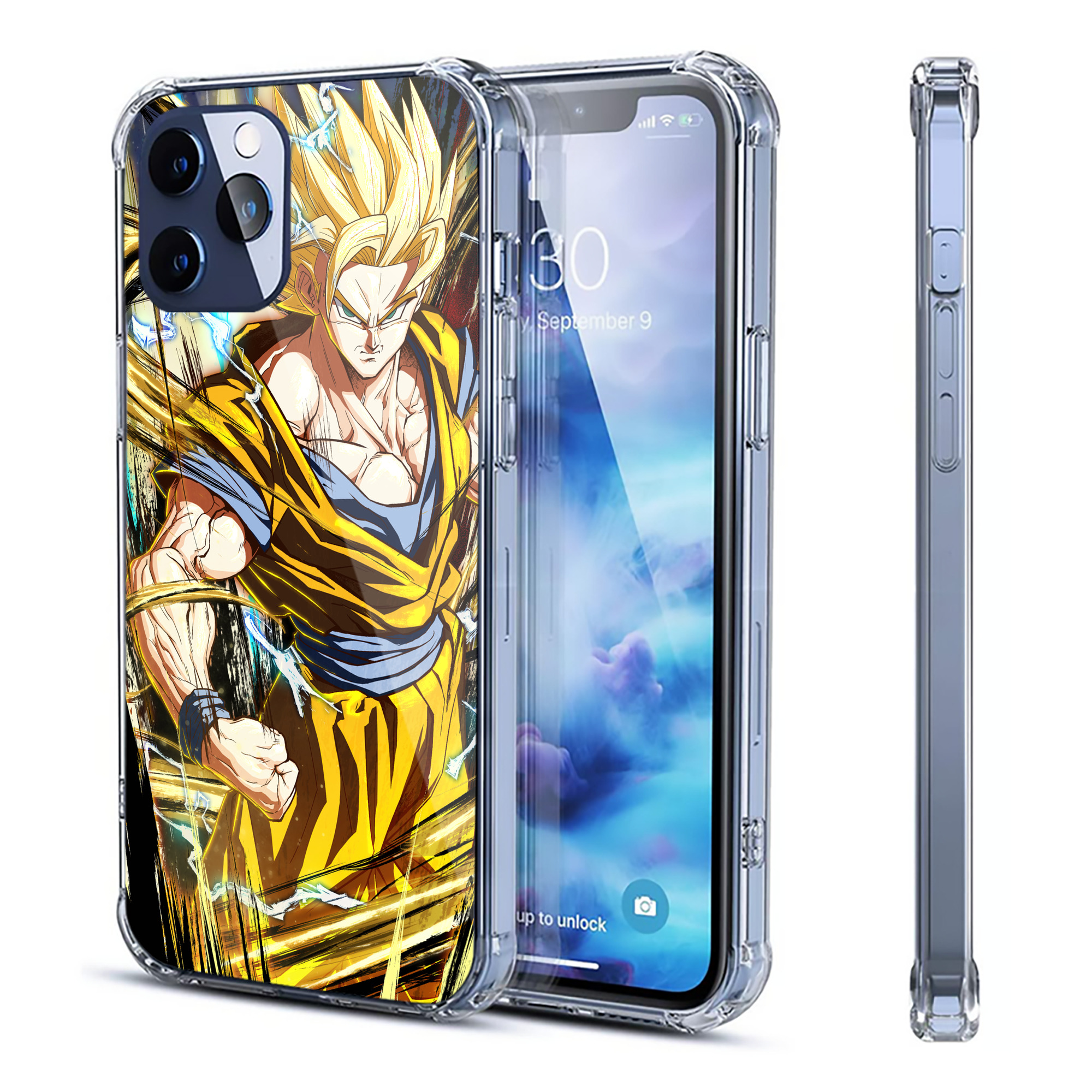 （画像用） ドラゴンボール DRAGON BALL 【iPhone 12シリーズ対応】透明スマホケース（クリアソフトケース）
